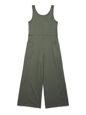Athletic Works Girls Green Midnight Long Leg Romper Size 10-12 NWT